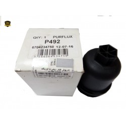 درپوش فیلتر روغن با اورینگ 206 پایه بلند- PURFLUX-با لیبل ایساکو درپوش فیلتر روغن با اورینگ 206 پایه بلند- PURFLUX-با لیبل ایساکو