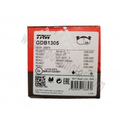 لنت ترمز عقب 206-207 -SD V8-مدل زیر 91 اصل آلمان TRW لنت ترمز عقب 206-207 -SD V8-مدل زیر 91 اصل آلمان TRW